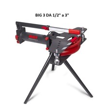 PIEGATUBI PER TUBI FERRO ACCIAIO IDRAULICO DA 1/2" a 3"  big 3 MGF 903010