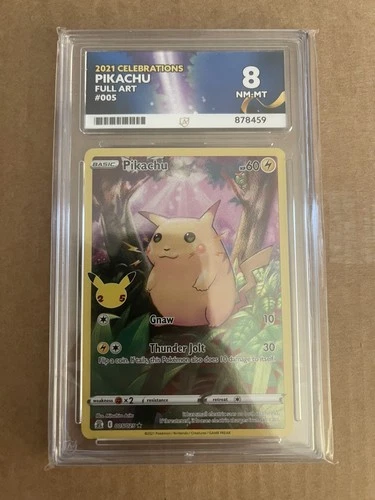 Pokémon TCG Pikachu Celebrations 005/025 Holo Holo Rare Ace 8