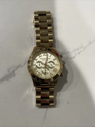 Orologio Cronografo Uomo Michael Kors Michael Kors MK8214 Acciaio Inox Tono Oro