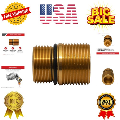 #ad Cleaning Water Oulet Fitting for OEM Technologies Axial Cam Pressure Washer P... $24.79