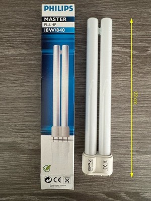 PHILIPS MASTER PL-L 18W/840/4P 1200 Im 2G11 Bestellcode: 706690xx 18W