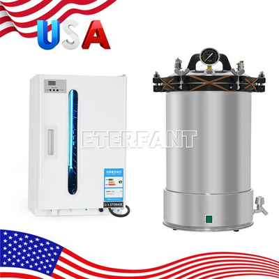 #ad Dental Medical Pressure Steam Sterilizer Surgical UV Sterilizer Instrument Tools $141.05