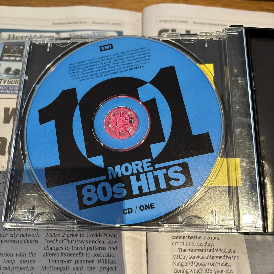 101 More 80s Hits 5 CD L/new ‘09 New Wave Pop Rock Compilation Queen David Bowie - Image 2 of 4