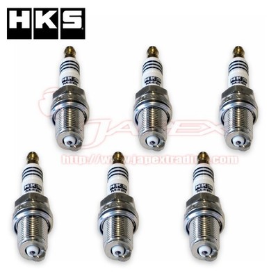 HKS Super Fire M45i Spark Plug For CRONUS GEEP 1991/10-1996/1 KF-ZE 50003-M45ix6