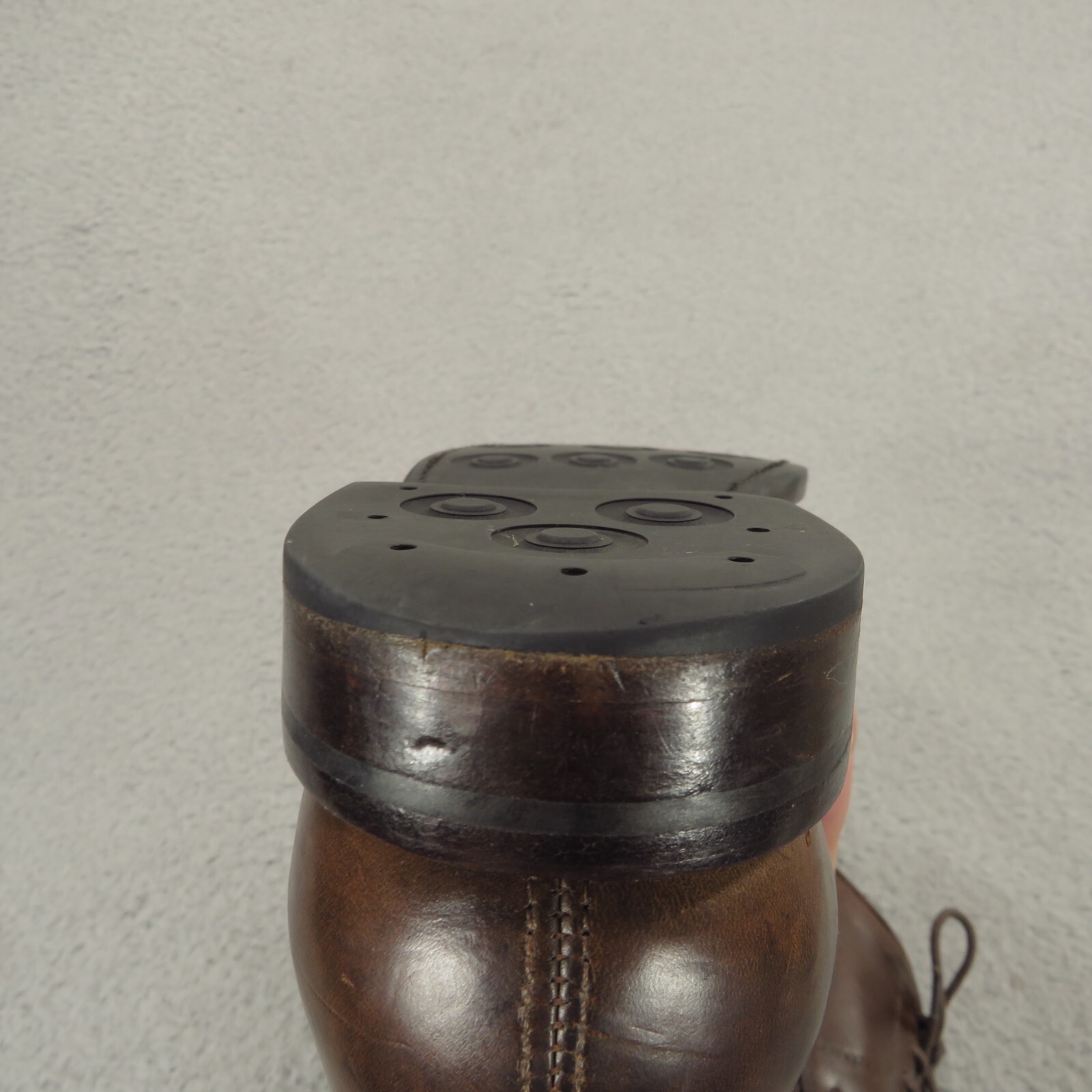 Thursday Boots Dress Shoe Men 7.5 Brown Statesman Derby Dainite Soles Leather Co