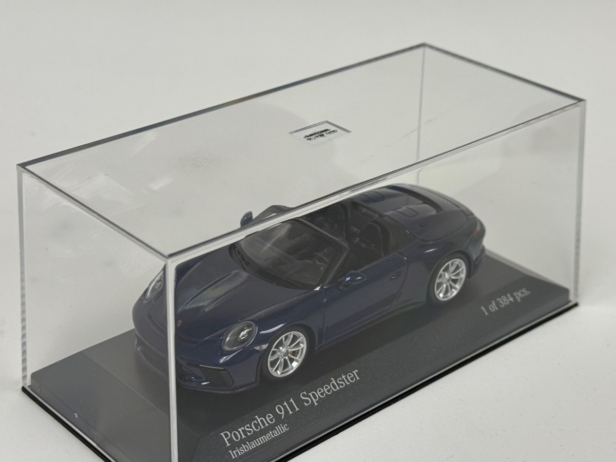 ミニカー 1/43 Porsche 911 Speedster Porsche 911 Carrera 3.2 Speedster Turbolook 1989 Light Blue