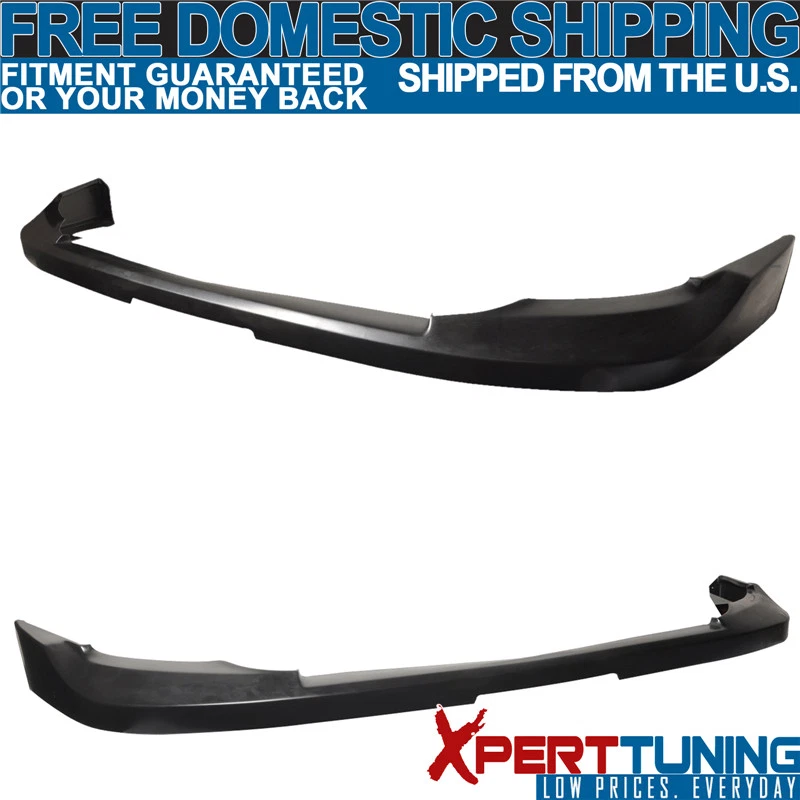 JDM OE Style Front Bumper Lip Fits 08-15 Mitsubishi Lancer EVO X  - Unpainted PU — 第 2/3 张图片