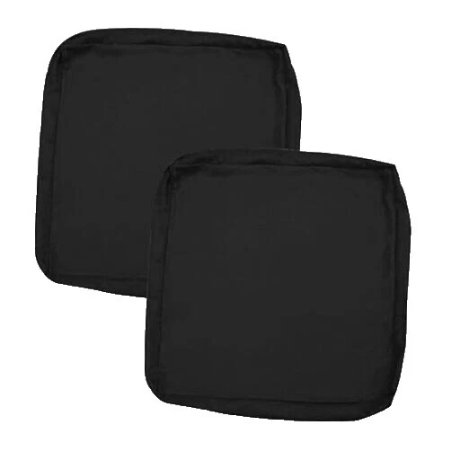Cojines De Asiento Para Decoración del hogar Negro