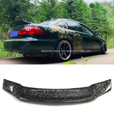 Forge Carbon Fiber Rear Trunk Spoiler Wing For 98-02 Honda Accord Sedan Duckbill