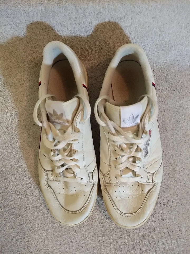 Adidas Para Hombre Continental 80 Rascal 'Blanco Correr' (B41680), Talla: 11.5 #JJ24+3 Foto 4 de 4