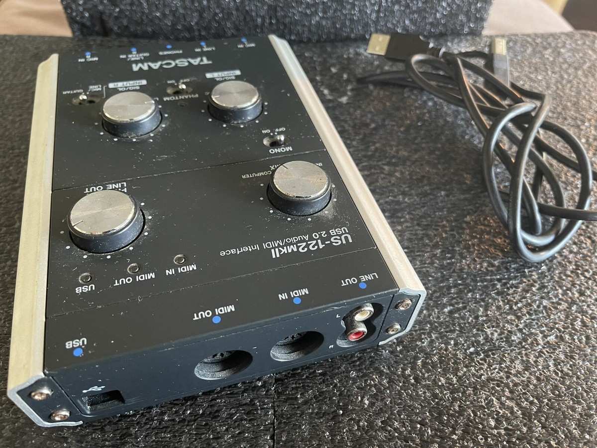 新品　TASCAM US-122MKII US-122MKII | Bus-powered USB 2.0 audio interface | TASCAM