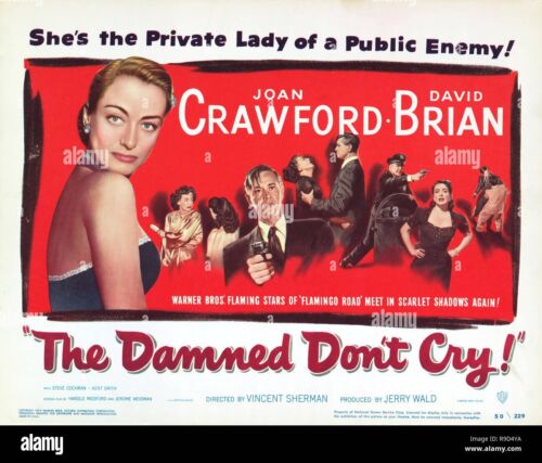 The Damned Don't Cry 1950 1080P BLURAY FILM SCHWARZ KLASSISCH - Bild 1 von 1