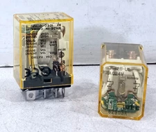 2 NEW IDEC RH2B-UL 8 PIN 24 VDC GENERAL PURPOSE RELAYS NNB ***MAKE OFFER***