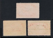AFFORDABLE GENUINE SCOTT #Q7 Q9 Q12 F-VF USED SET OF 3 PARCEL POST STAMPS #19466