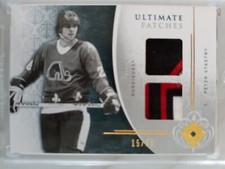 2009-10 Ultimate patches Peter Stastny /35 NORDIQUES