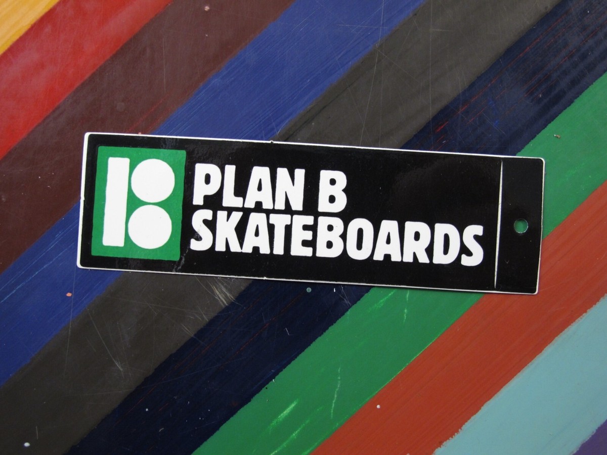 vtg 1990s Plan B skateboards sticker - Danny Way, Carroll vtg 1990s Plan B skateboards sticker - Danny Way, Carroll