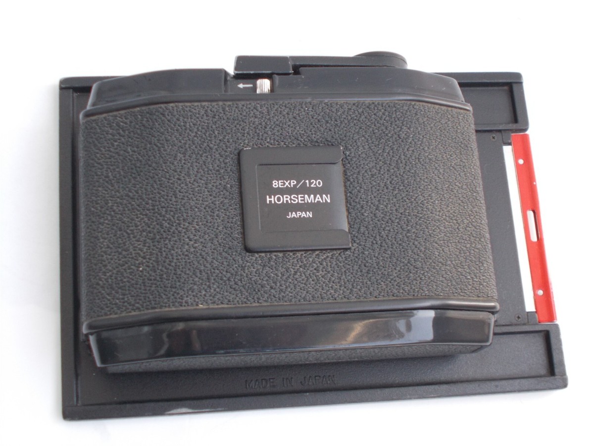 8 EXP/120 (6x9 6x9cm) roll film back for Horseman 4x5 inch camera