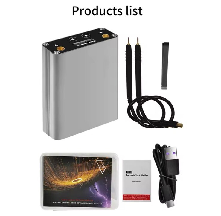 A Punti Portatile Fai-da-te per Batteria Oled 5000mah Striscia Nichel - Miniatura 6