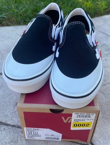 New VANS x A$AP Worldwide Classic Slip-On Shoes MENS 7 WOMENS 8.5 asap rocky - Picture 3 of 7