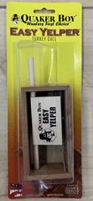 Quaker Boy Easy Yelper Wood Box Turkey Call - NEW IN BOX-