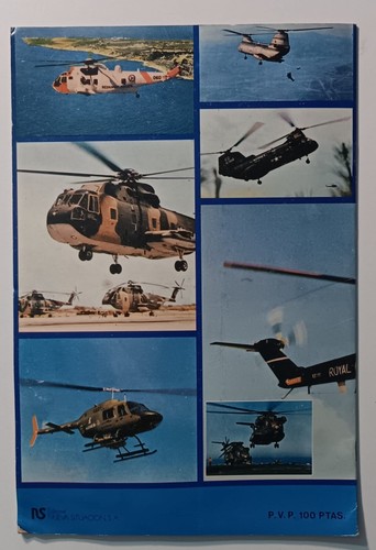 my chrome album helicopters series COMPLETE WITH YOUR UNGLUED CHROME 1980 - Picture 5 of 5