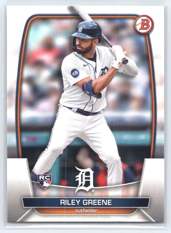 2023 Bowman Riley Greene #90 RC Rookie   Detroit Tigers