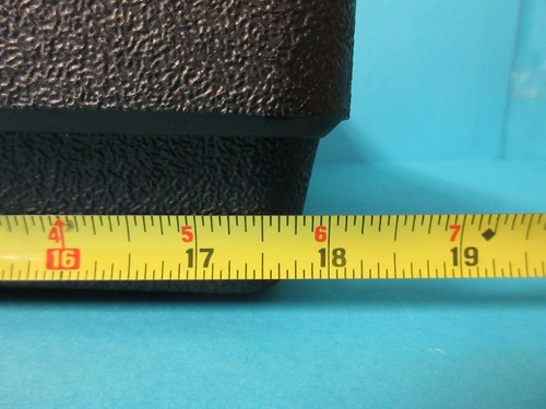 Heavy Duty Hard Plastic Hinged Lockable Carrying Case Padded Insert w/Key - Picture 9 of 11