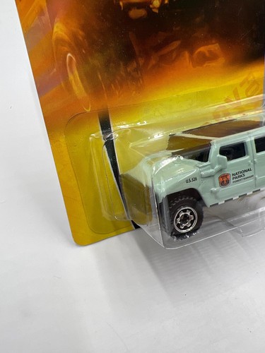 Matchbox All Terrain #100 National Parks Hummer H2 SUV Concept W/Protector - Picture 5 of 9
