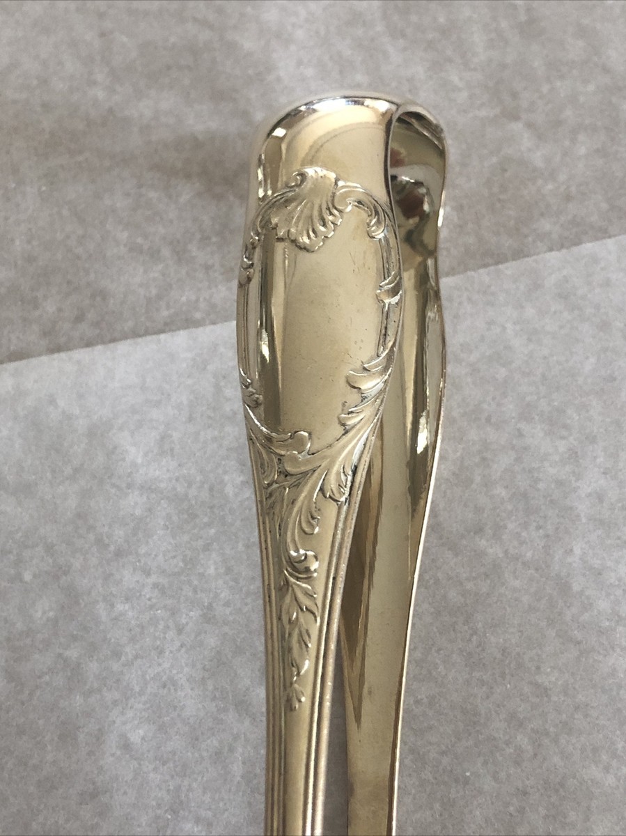 Pince à Sucre Christofle Marly - Métal Argenté - 16 Cm - Fabriquée En France