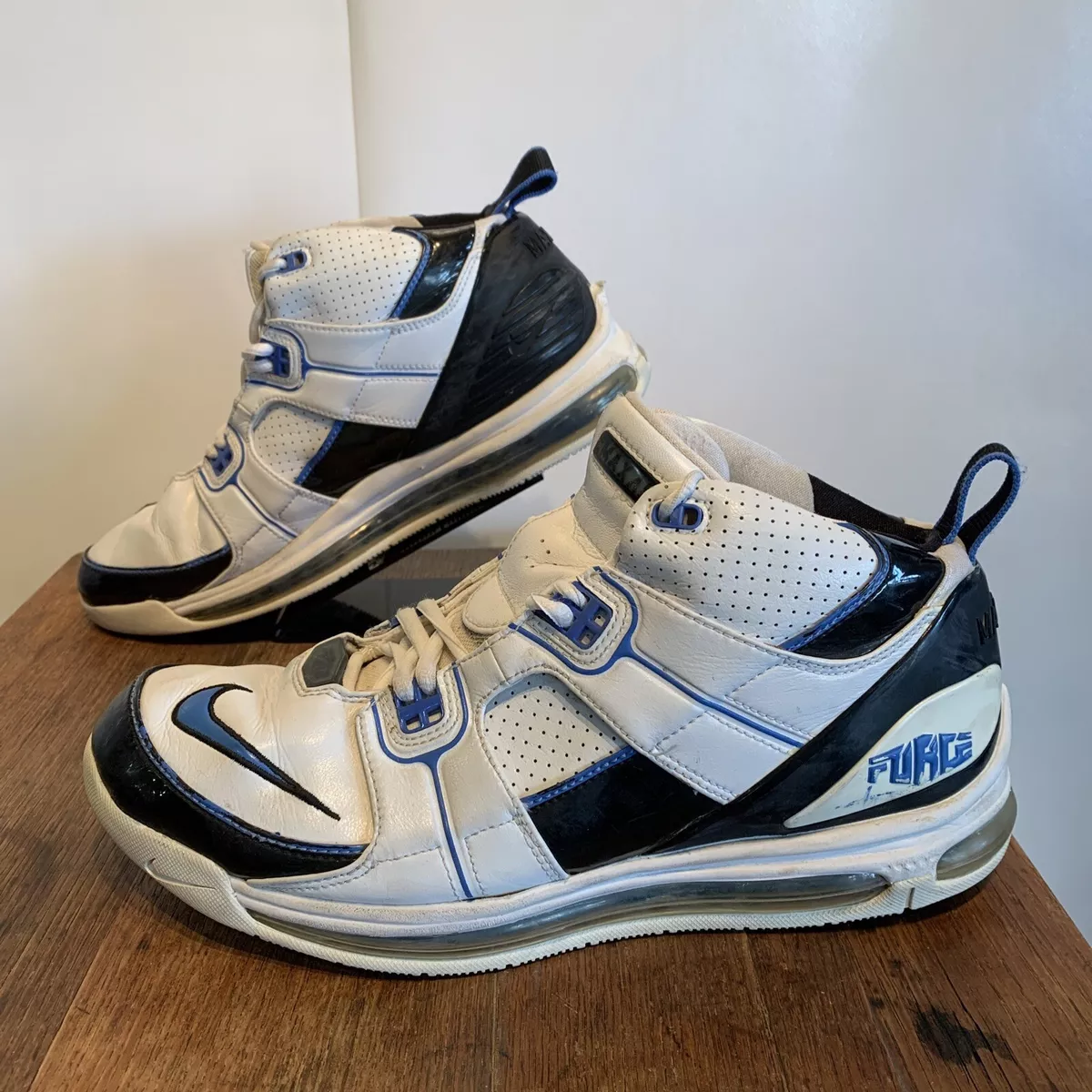 Nike Air Max Total Force Mens Basketball Team Shoe Swoosh Size 11.5 313238 142