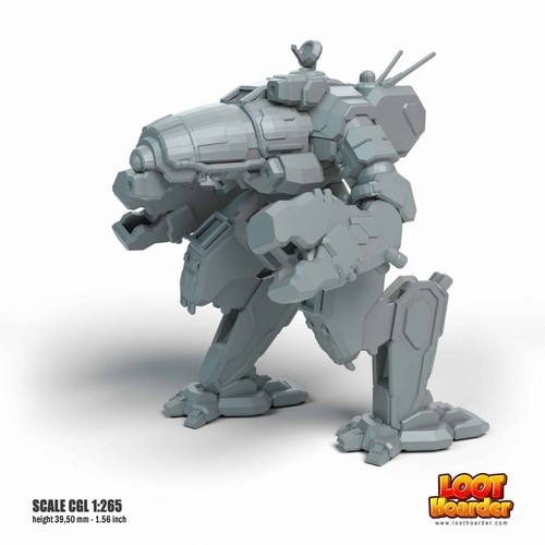 Crab CRB-20 Miniature Compatible with Battletech MWO - Picture 2 of 7