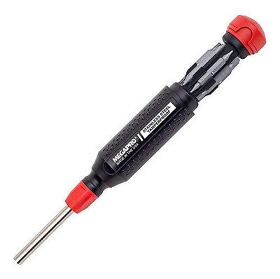 Tamperproof 15 In 1 Multi Bit Screwdriver black/red
