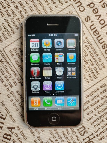 Apple iPhone 1st Generation-8GB-Black Unlocked(GSM) 2G A1203 very GOOD condition - 第 3/12 張圖片