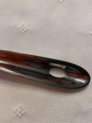 Cuchara ranurada para servir de acero inoxidable T233 totalmente revestida 9,5 pulgadas - apta para lavavajillas - Imagen 9 de 9