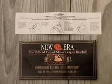 1994 New Era MLB 125th Anniversary Baseball Cap Medallion Commemorative Pin