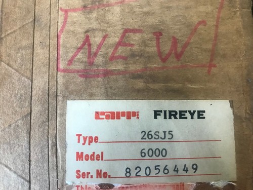 Controlador de llama FIREYE 26SJ5-6000 reacondicionado por CAPP - Imagen 2 de 2