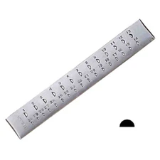Drawplate Half Round 30 Holes Jewelry Making Wire Drawing Plate Tool