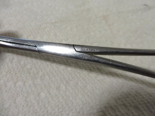 Camp-HY Stainless Steel Curved Forceps, Germany - Picture 2 of 4