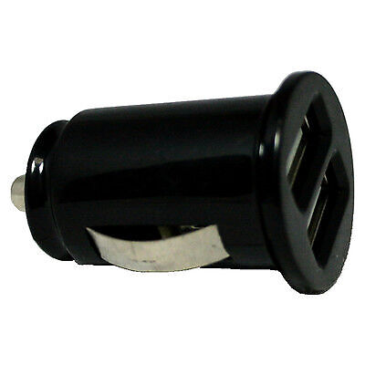 New Mini Bullet Dual USB 2-Port Car Charger Adaptor ~quick FREE Shipping