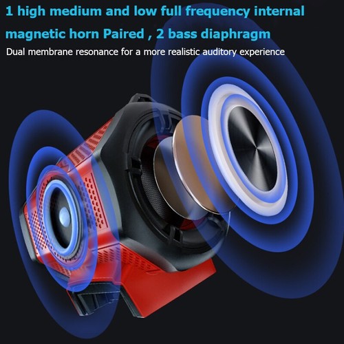 Portable HIFI Bluetooth Speaker Stereo For Dewalt For Makita 18V Li-ion Battery - Picture 4 of 17