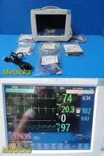 Philips Intellivue MP50 Neonatal Patient Monitor W/ Leads & M3001A Module~ 34211