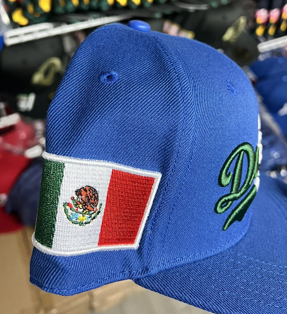 Dodgers mexico flag hat Clearance