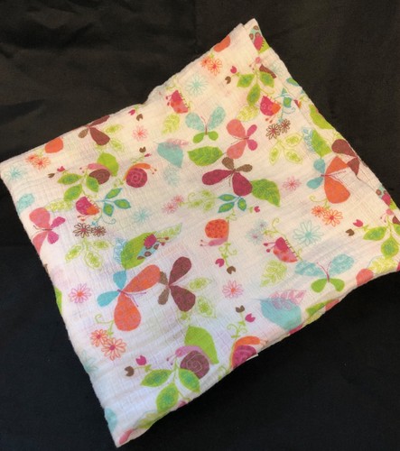 Aden + Anais Zutano Butterfly Baby Blanket Cotton Muslin Flower Ladybug H12