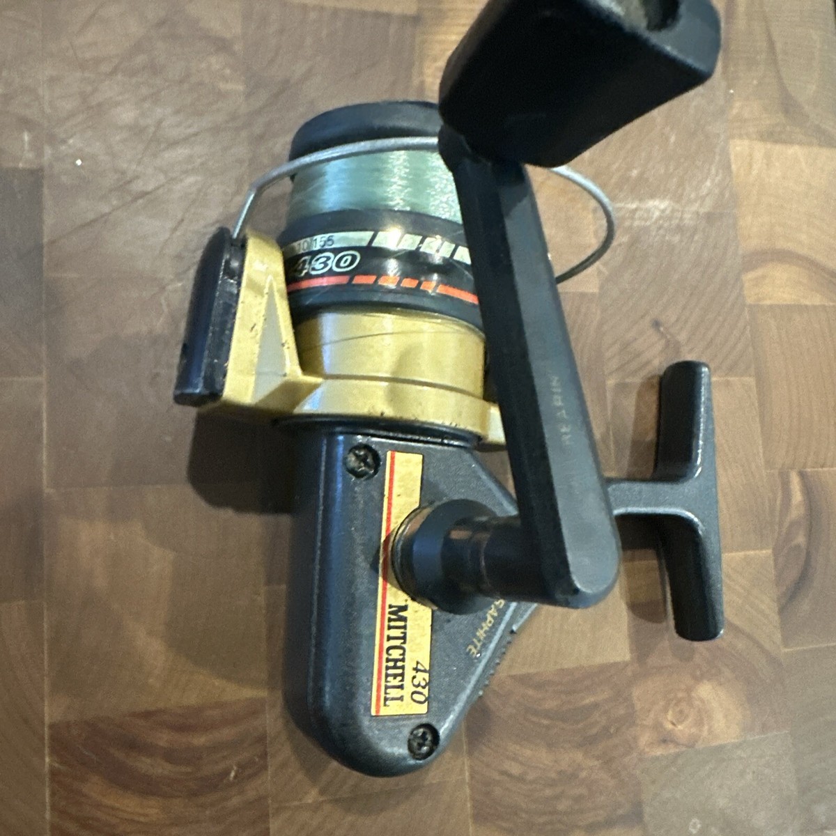 Vintage Mitchell 430 Fishing Spinning Reel Graphite Condition | eBay