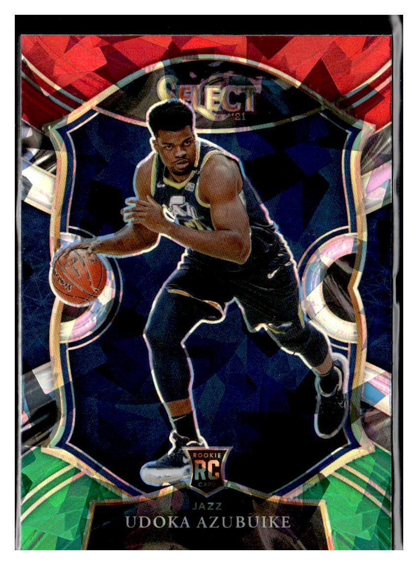 2020-21 Panini Selet #87 Udoka Azubuike Red White Green 2020-21 Panini Selet #87 Udoka Azubuike Red White Green