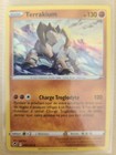Carte Pokémon - TERRAKIUM 097/195 HOLO Tempête Argentée EB12 FR