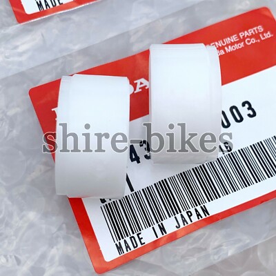 専用1 NEW Genuine Honda Fork Guides (Pair) Honda QR50 QR 50 (51443-GF8
