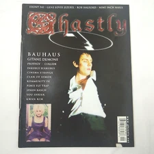 Ghastly Magazine Issue #9 Goth Gothic Music Nine Inch Nails Bauhaus Prodigy