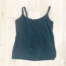 Auden Black Fitted Sleeveless Nursing Camisole