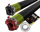Garage Door Torsion Spring 207x2x25 Pair for Left & Right Side with Bearing